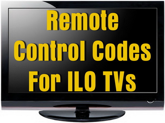 ILO-TV-Remote-Codes
