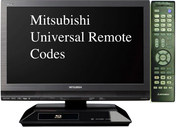 mitsubishi tv universal remote