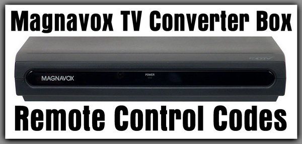 Magnavox TV Converter Box